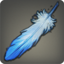 blue feather